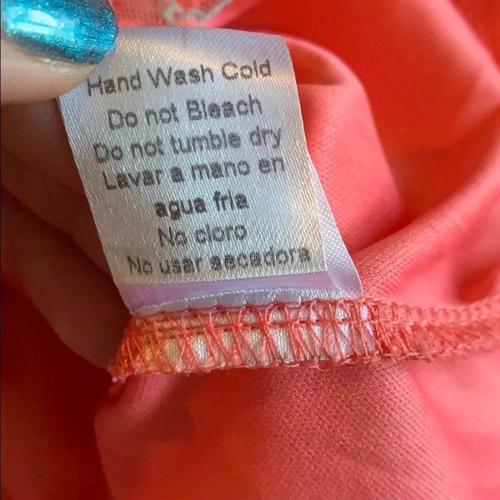 Sequin skirt size M peach/pink and grey - Picture 7 of 12